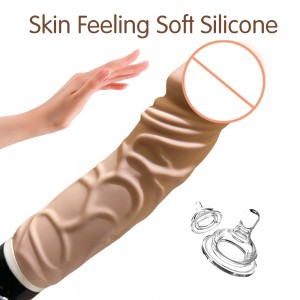 TOPARC Kolor sa unod nga Silicone Dildo Erotic Products